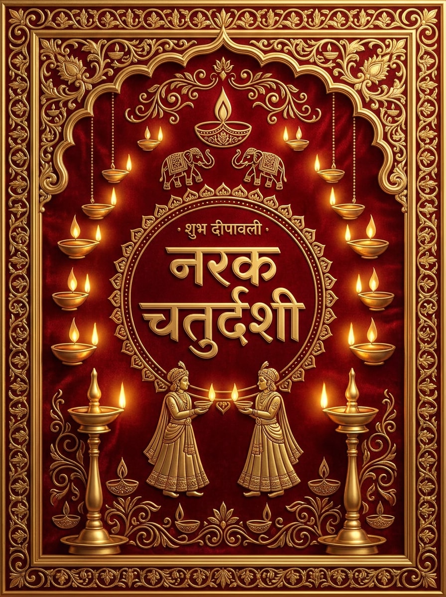 Ornate Royal Frame Poster