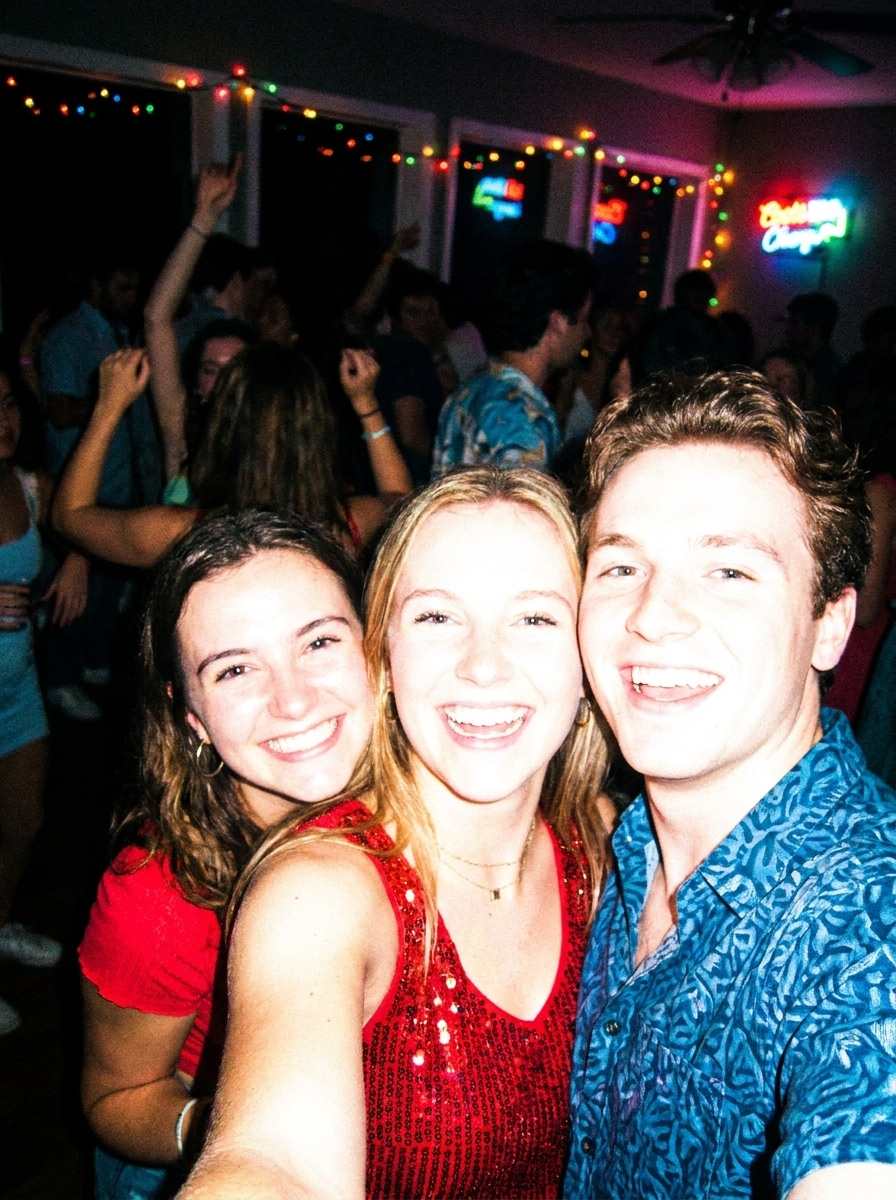 Overexposed Party Flash