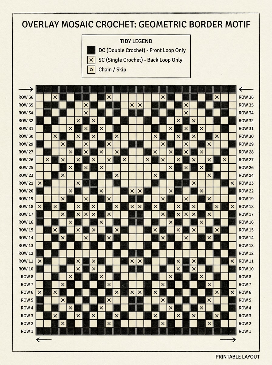 Overlay Mosaic Border
