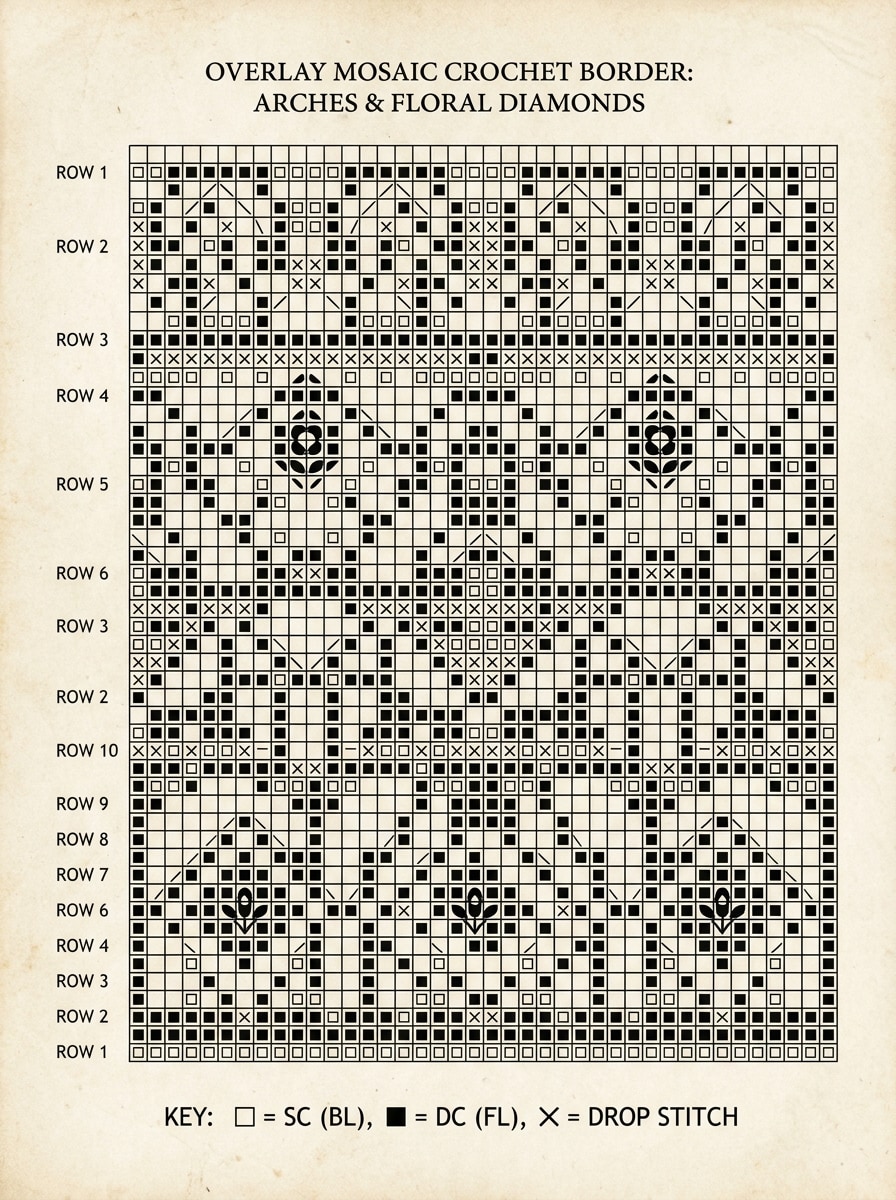 Overlay Mosaic Border