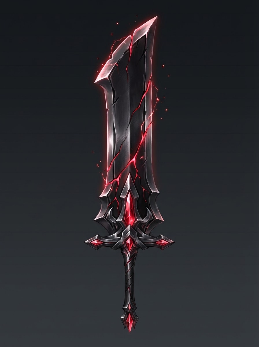 Oversized Anime Greatsword