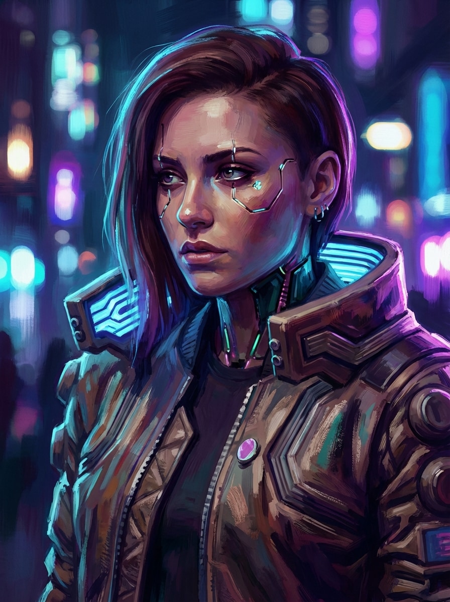 Painted Portrait Style