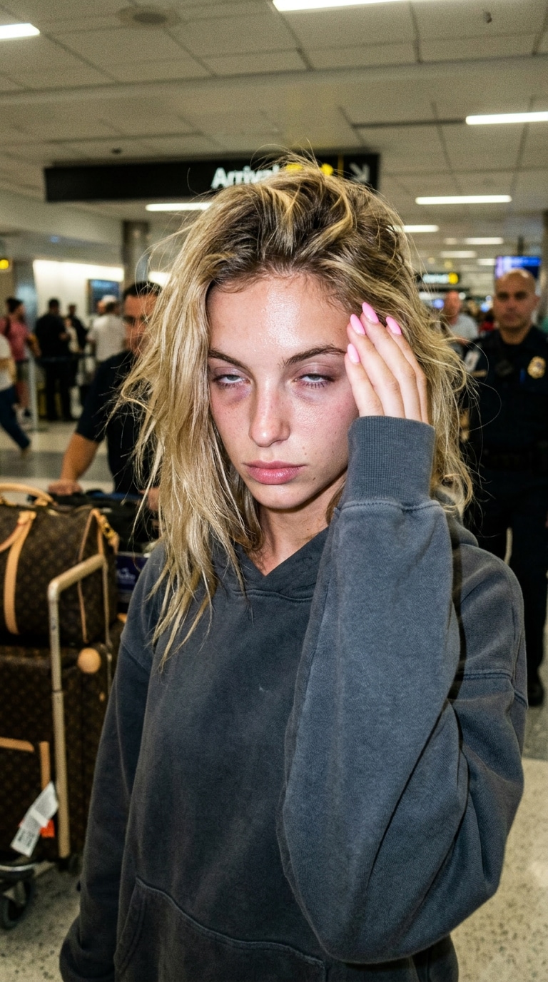Jet Lag Celebrity Look