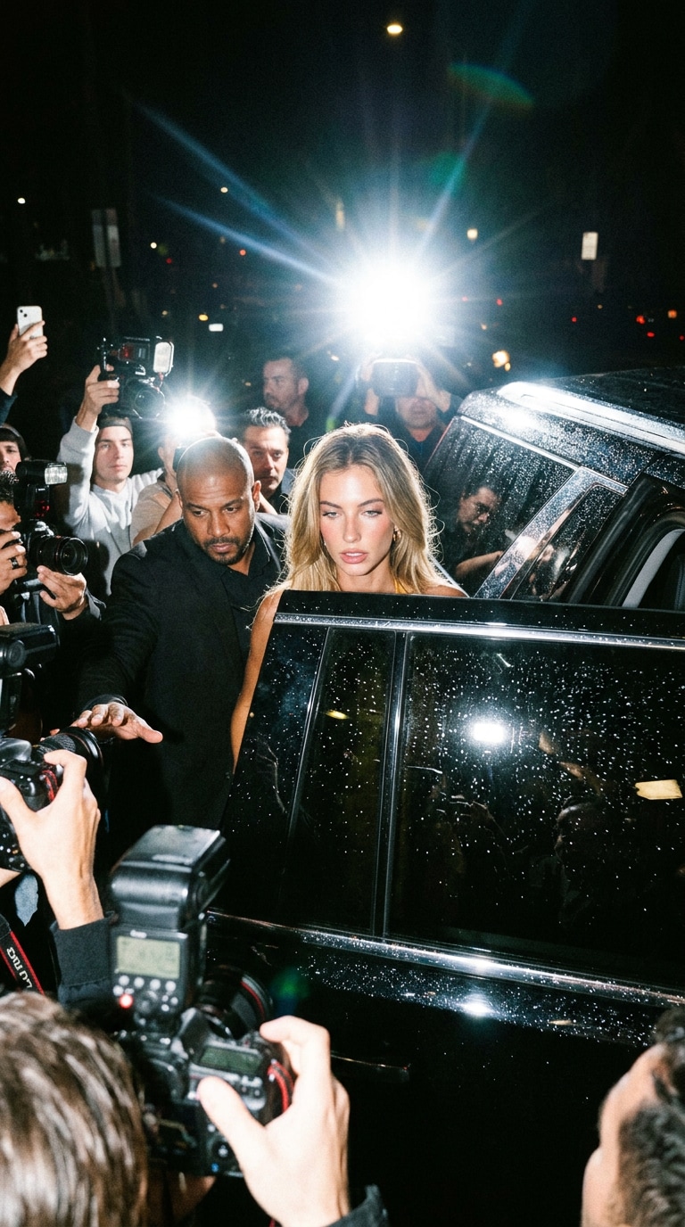 Luxury Car Arrival