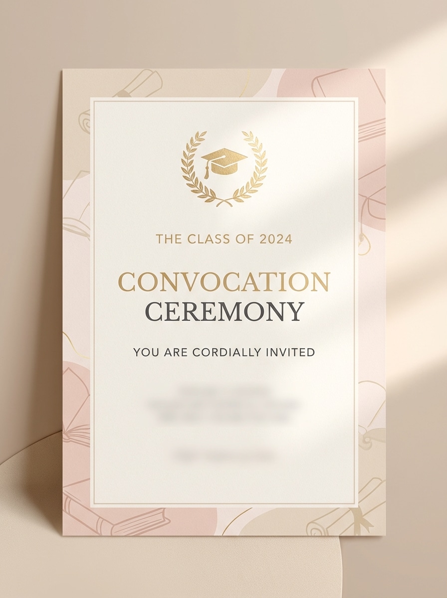 Pastel Academic Celebration