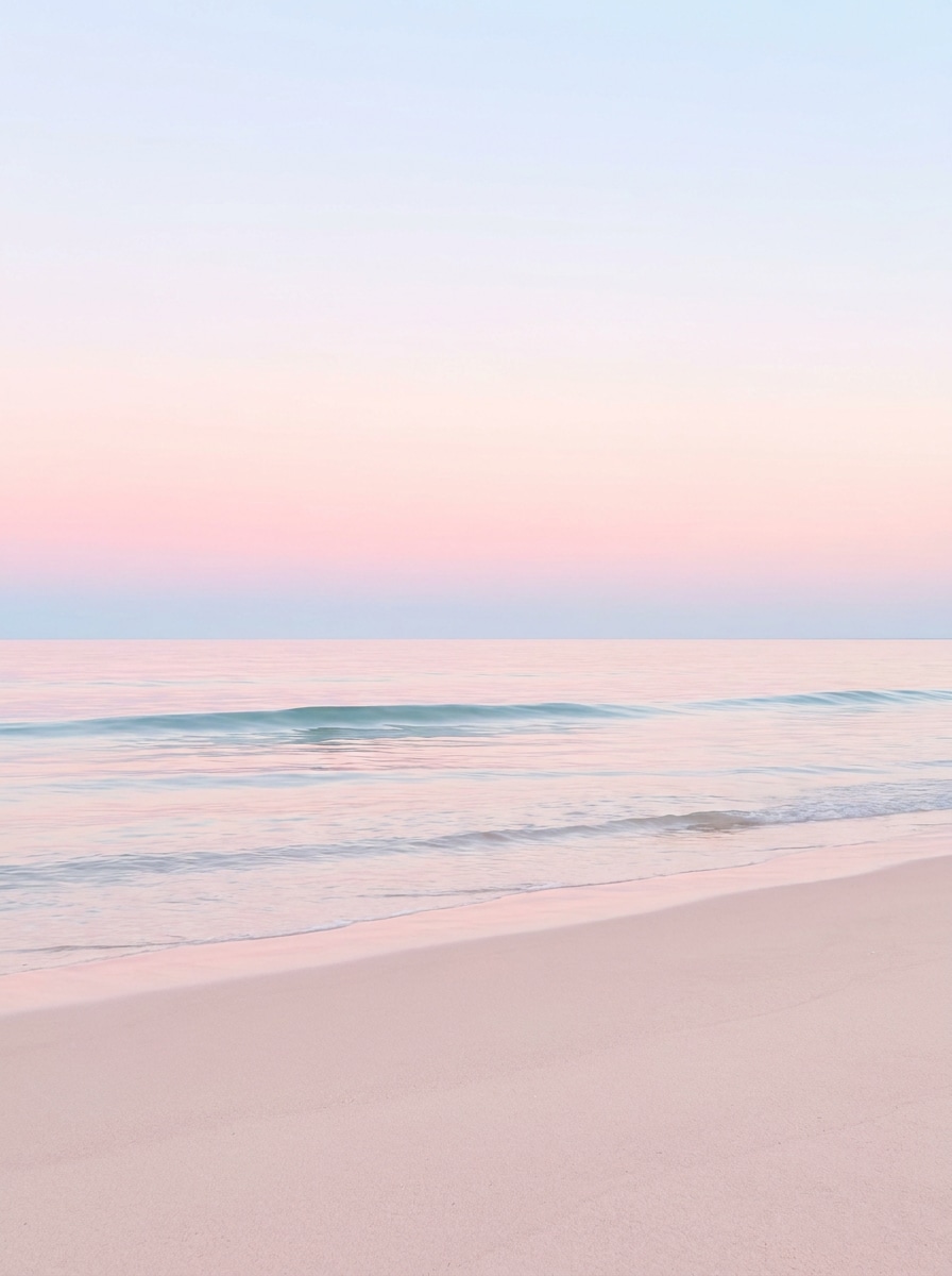 Pastel Beach Wallpaper