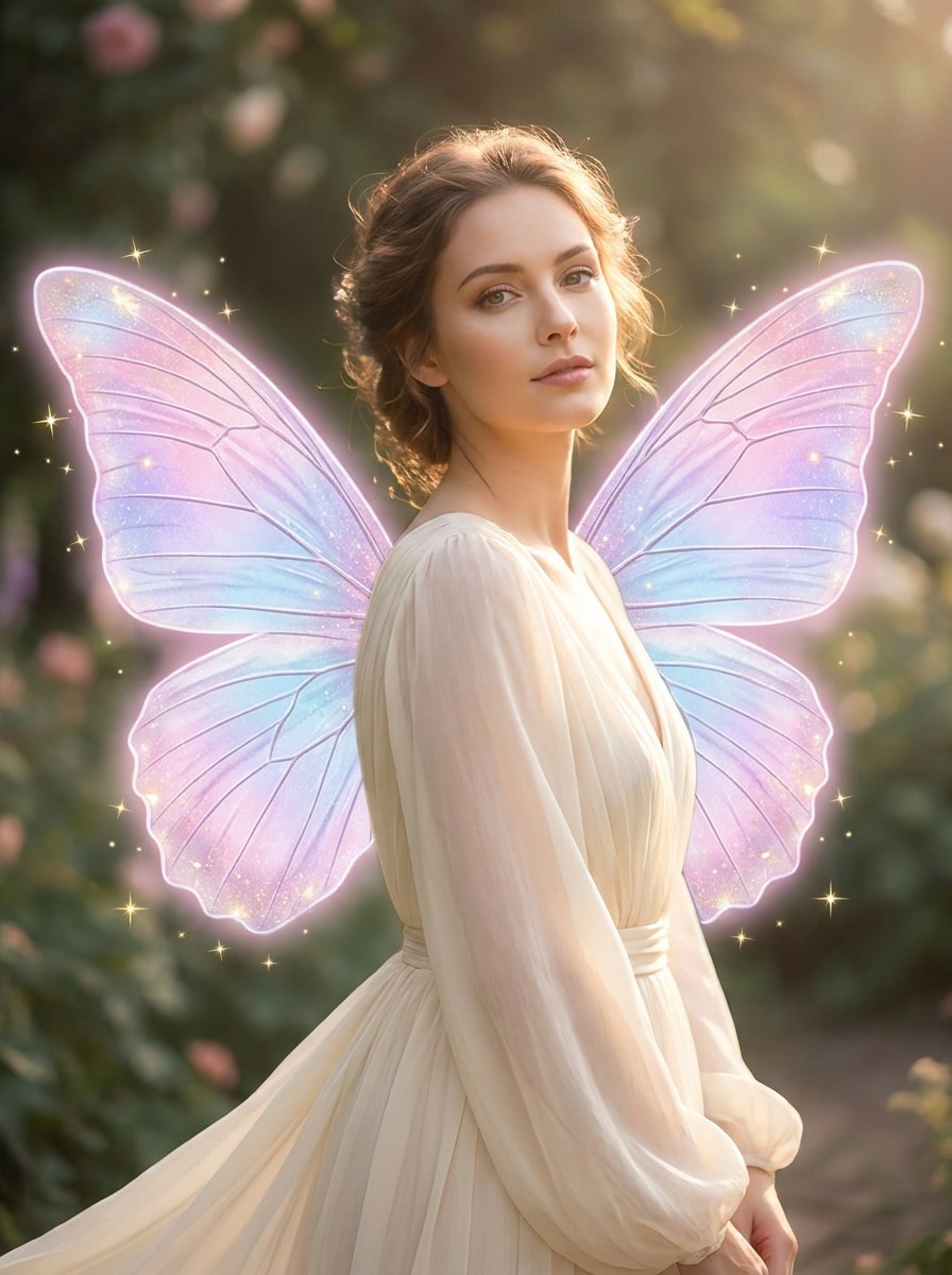 Pastel Butterfly Wings