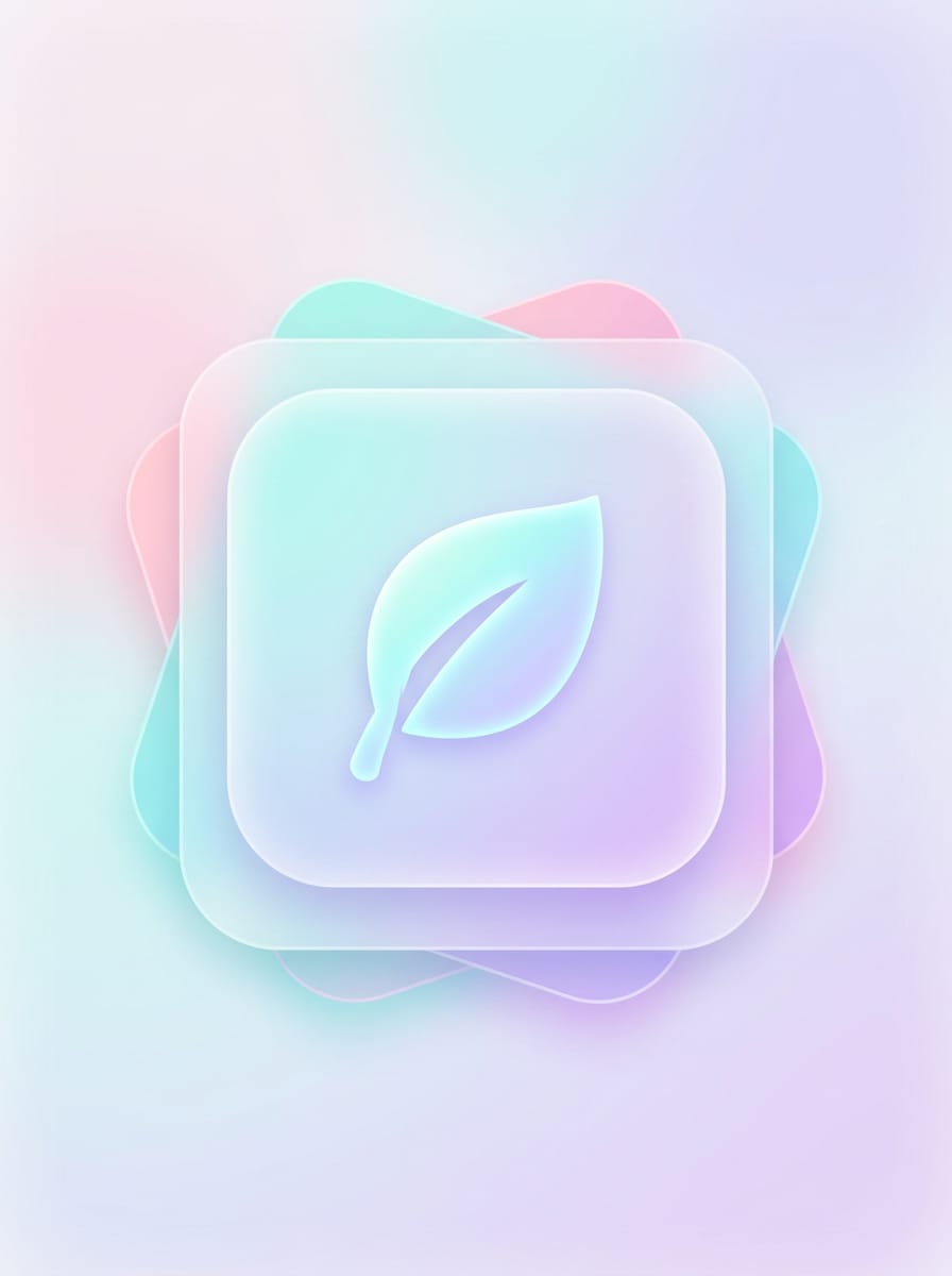 Pastel Gradient Glass