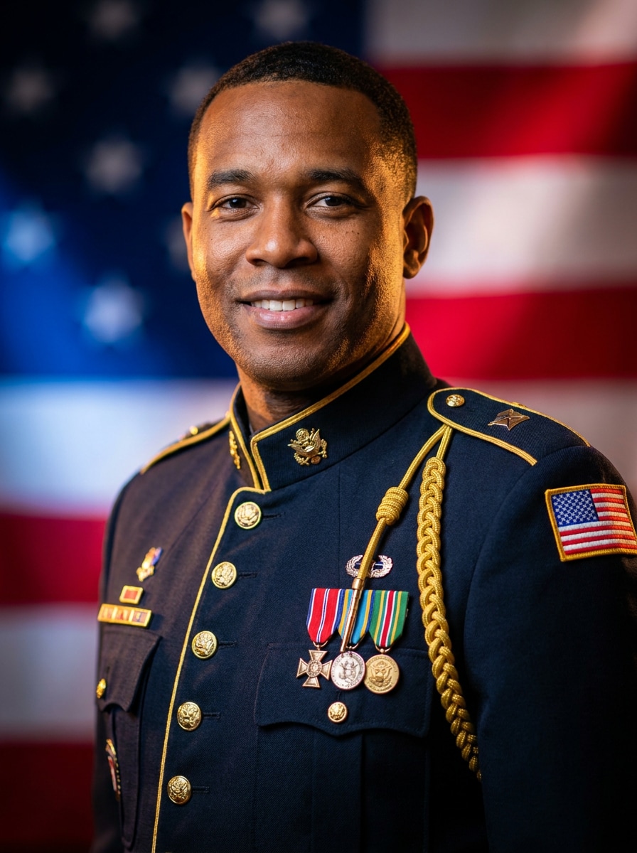Patriotic Hero Portrait
