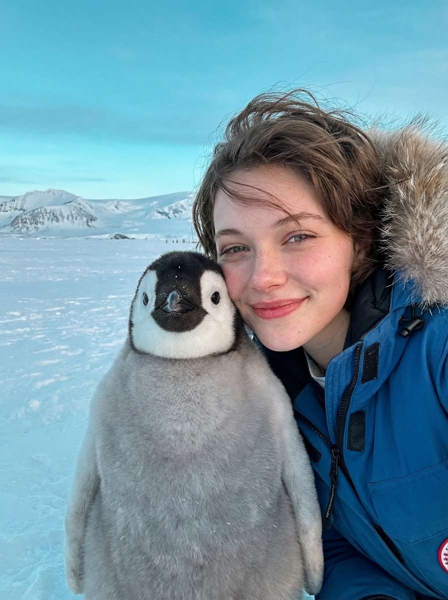 Penguin AI photo template 2