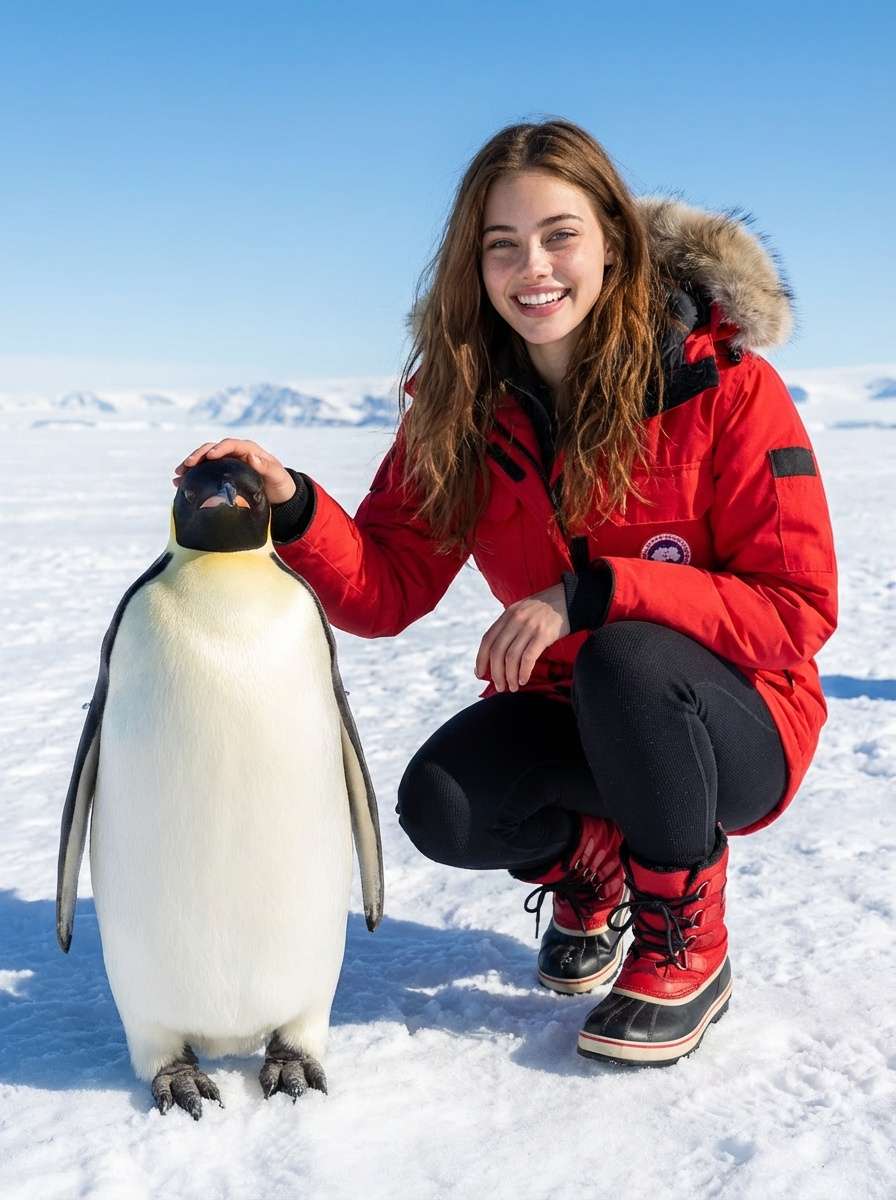 Penguin AI photo template 3