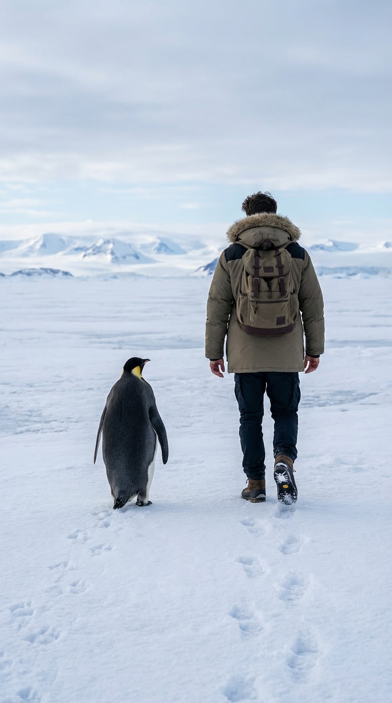 Penguin AI photo template 6