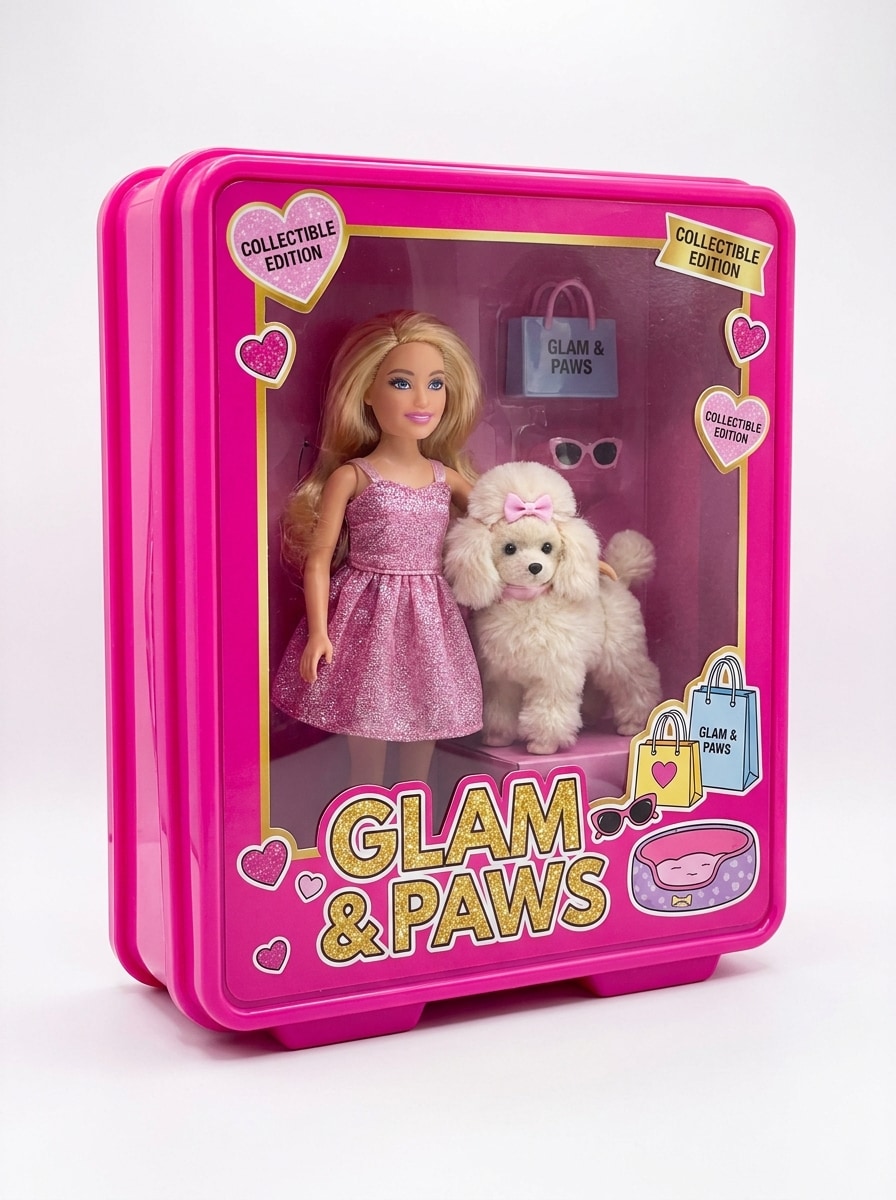 Pet Barbie Box