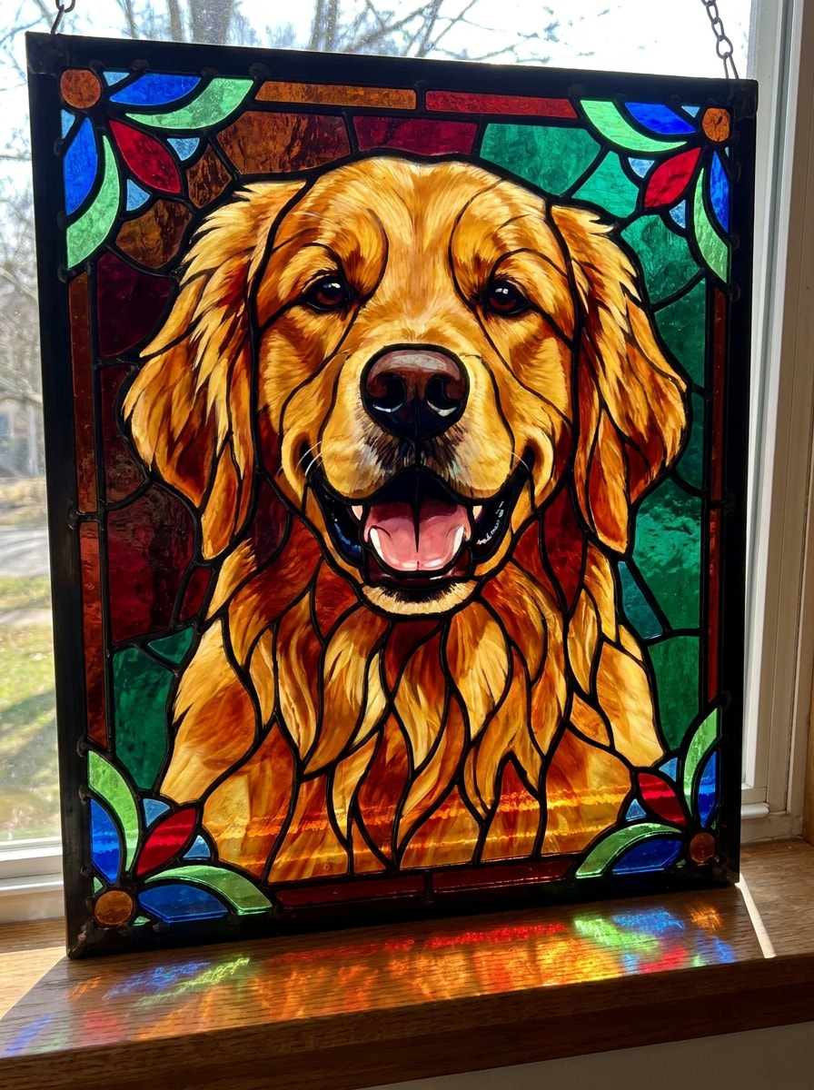 Pet Window Portrait