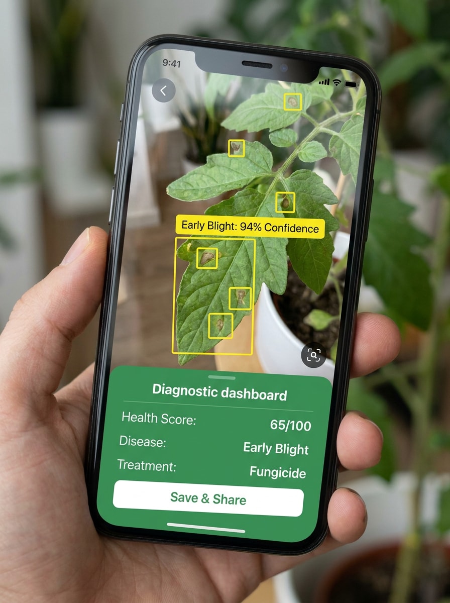 Phone Camera Diagnosis UI