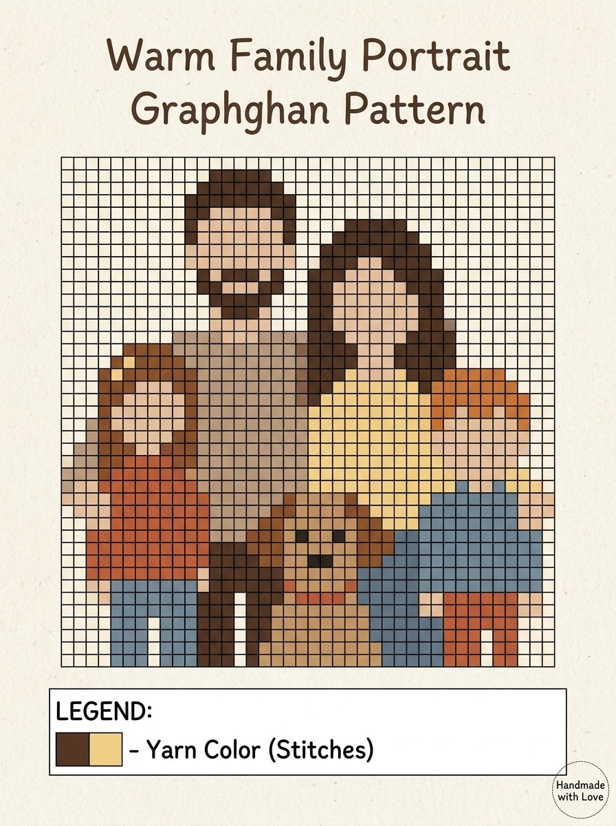 Photo to Graphghan Grid