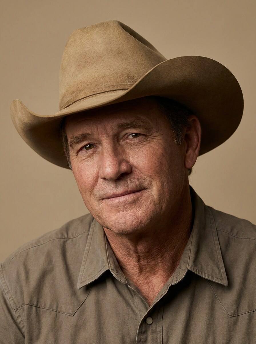 Photoreal Tan Cowboy Hat