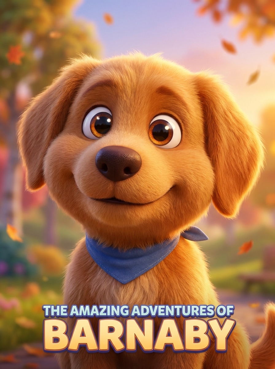 Pixar-Inspired 3D Pet Portrait