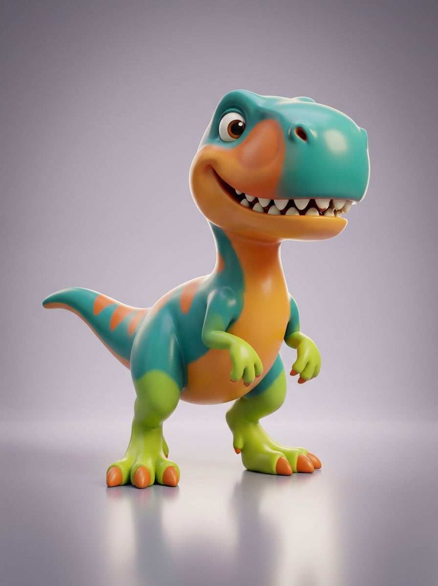 Pixar-Like 3D Dino