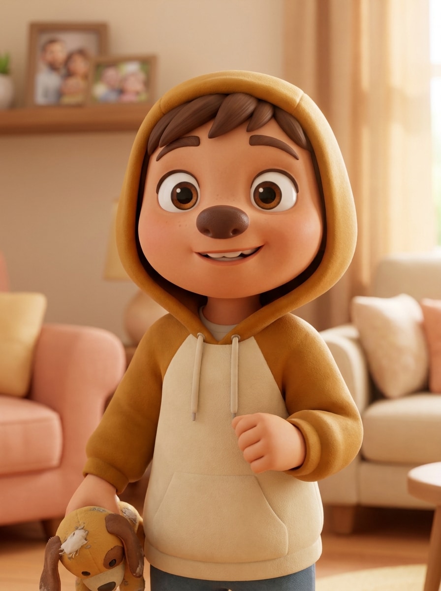 Pixar-Like 3D Human