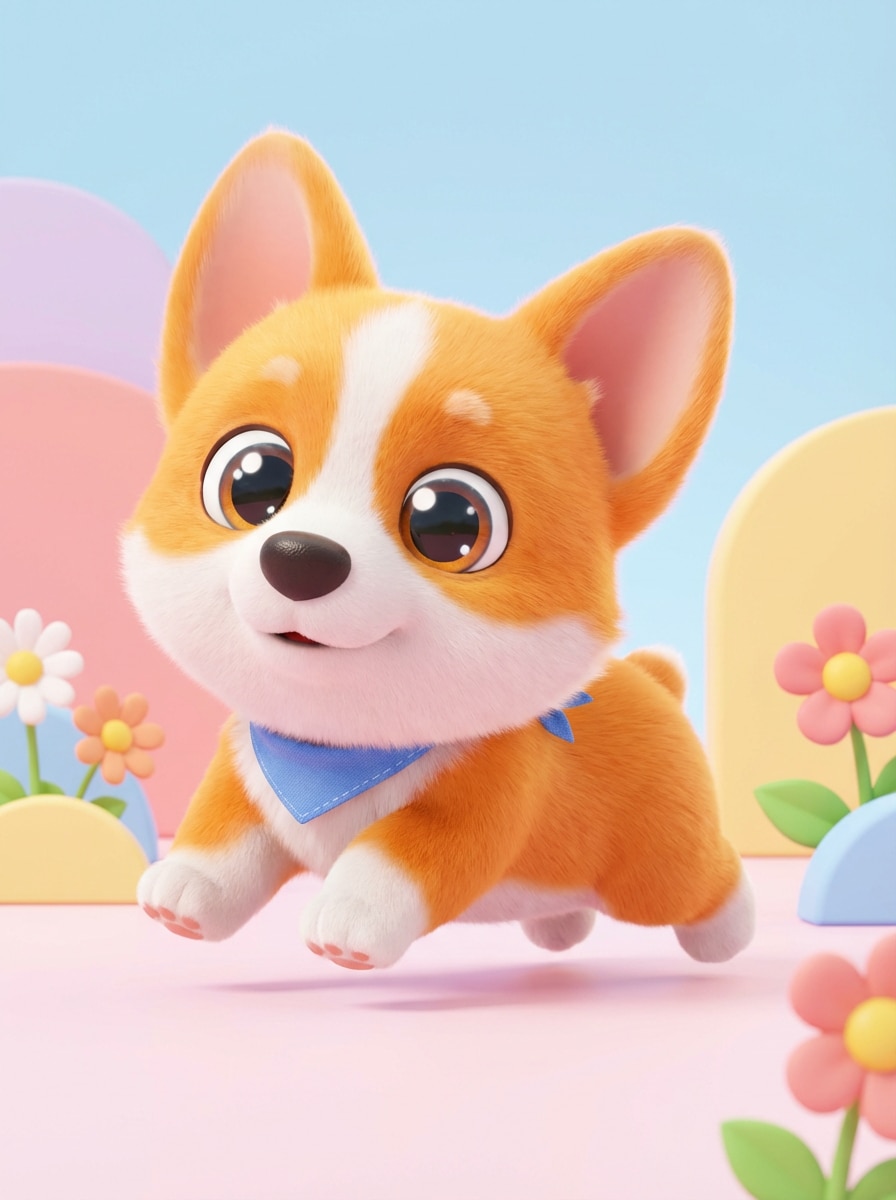 Pixar-Inspired 3D Pet