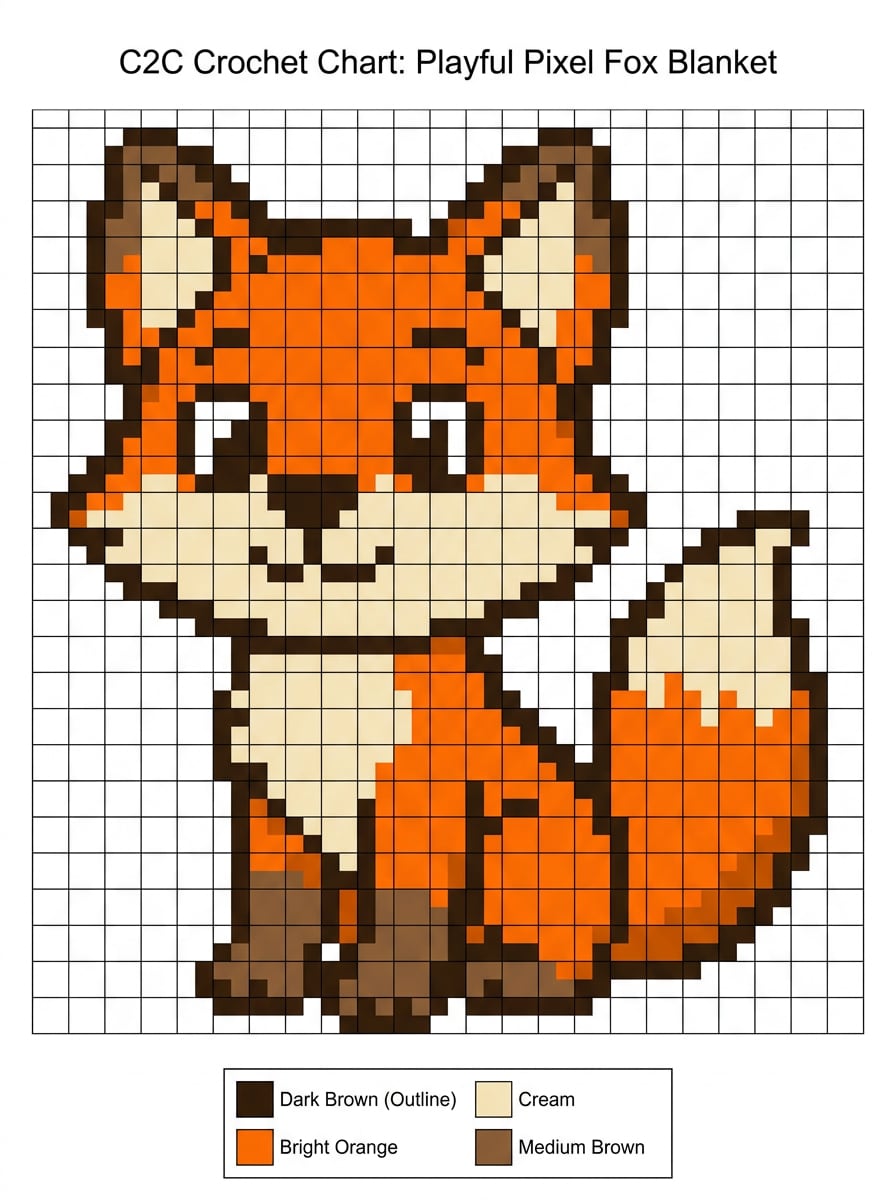 Bold Pixel Character C2C