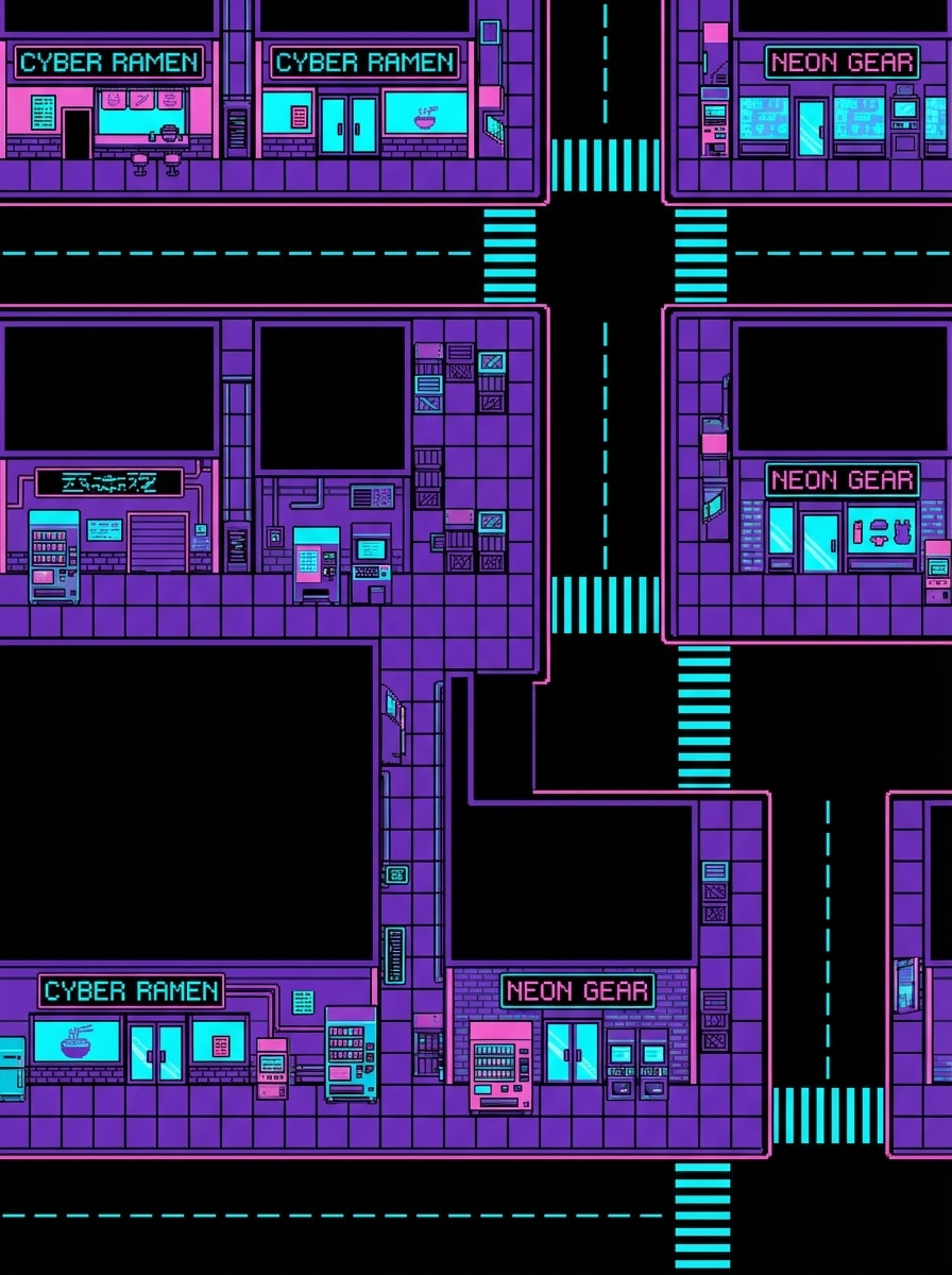 Pixel Cyber Street