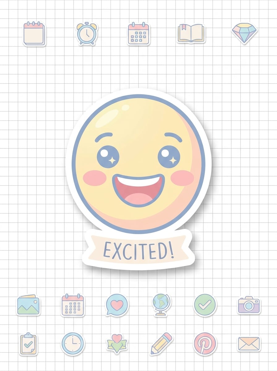Planner Sticker Emoji