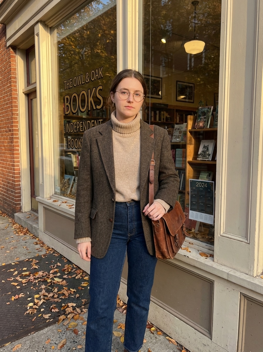 AI outfit generator Poetcore style