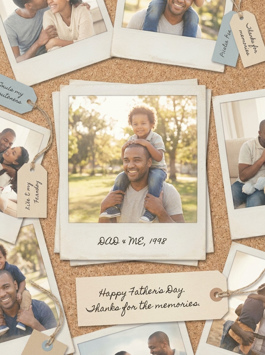 Polaroid Memory Board