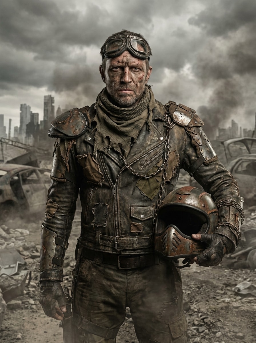 Post-Apocalyptic Biker