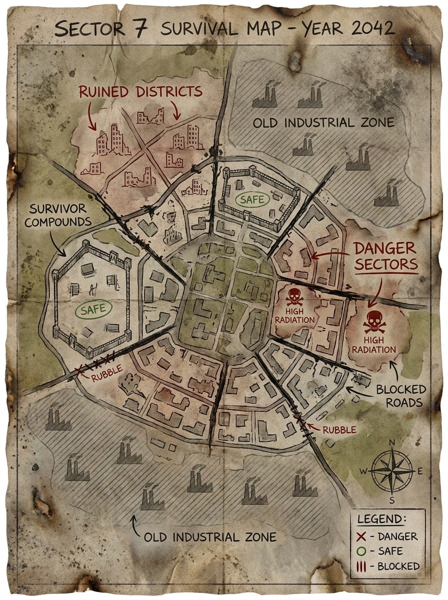 Post-Apocalyptic Survivor City