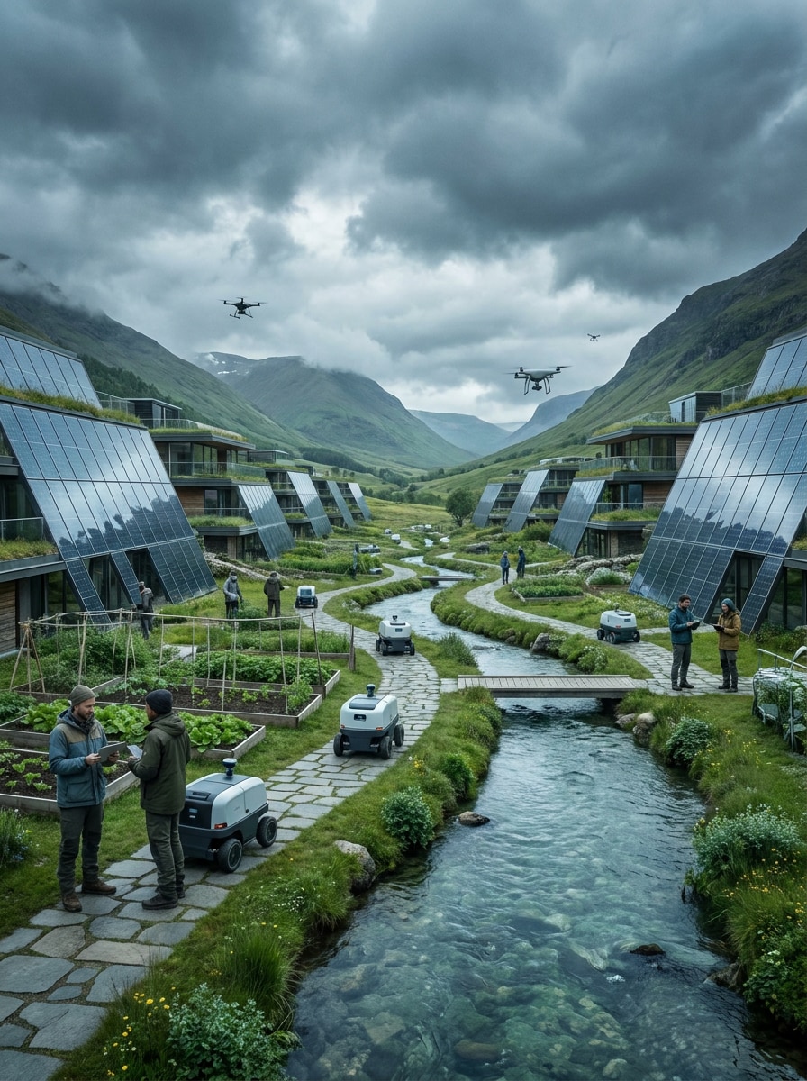 Posthuman Smart Settlement