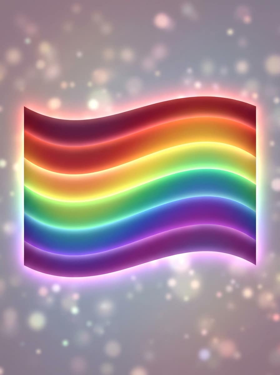 Pride & Identity Glow Flag
