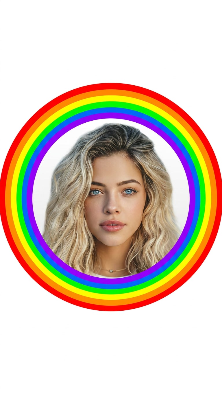 Rainbow Border Profile Picture