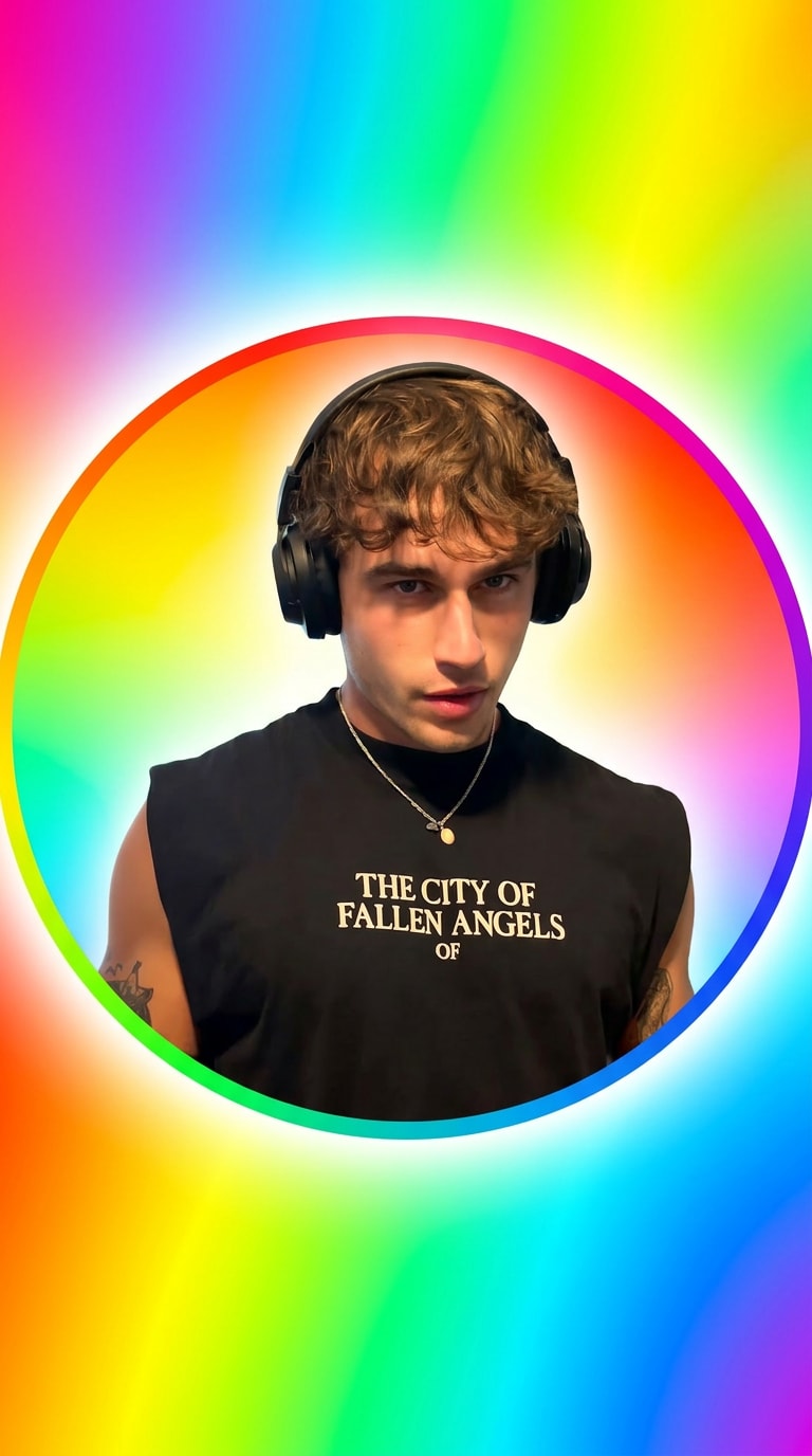 Rainbow PFP for TikTok and Instagram