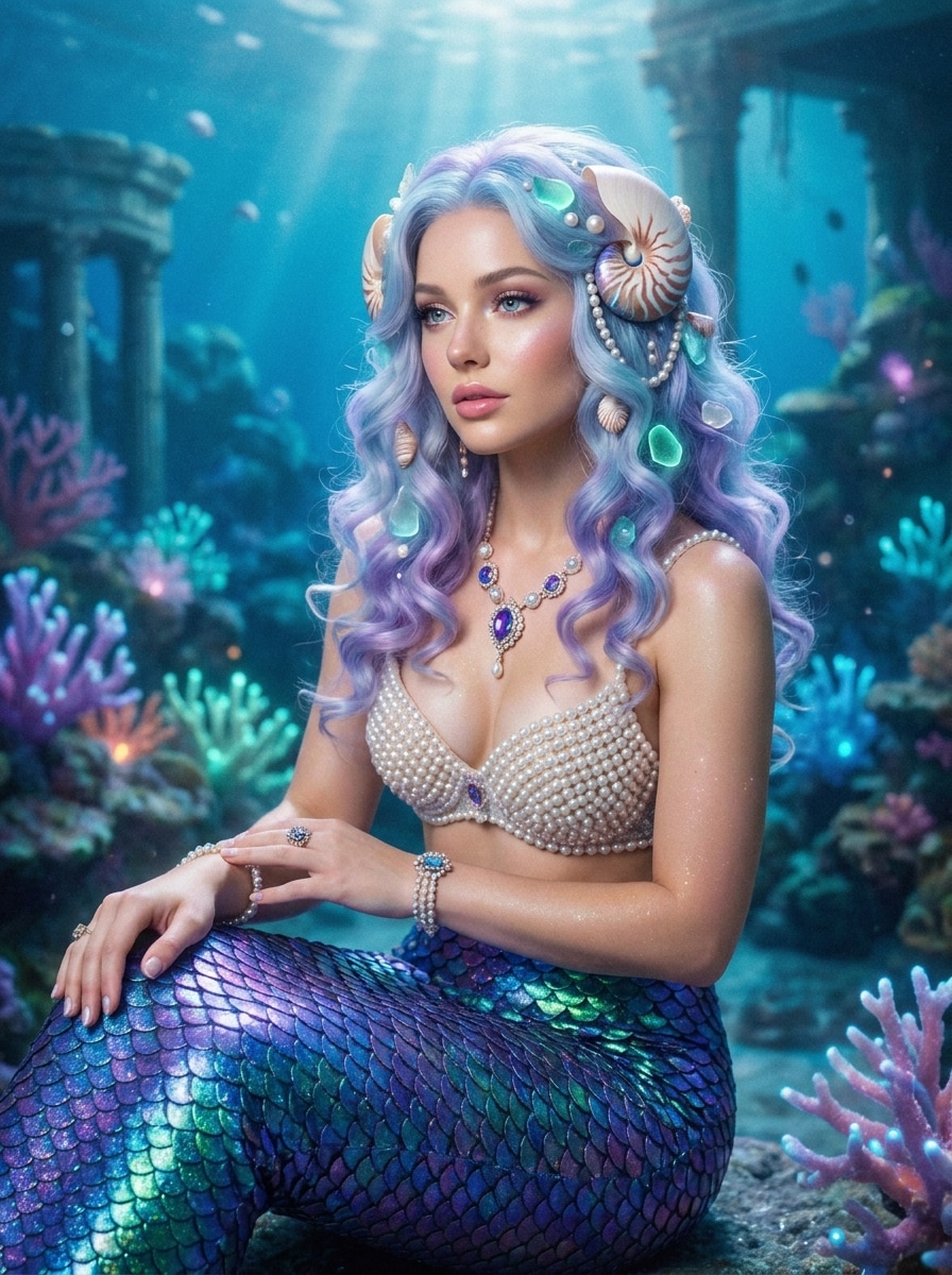 Princess Mermaid Portrait