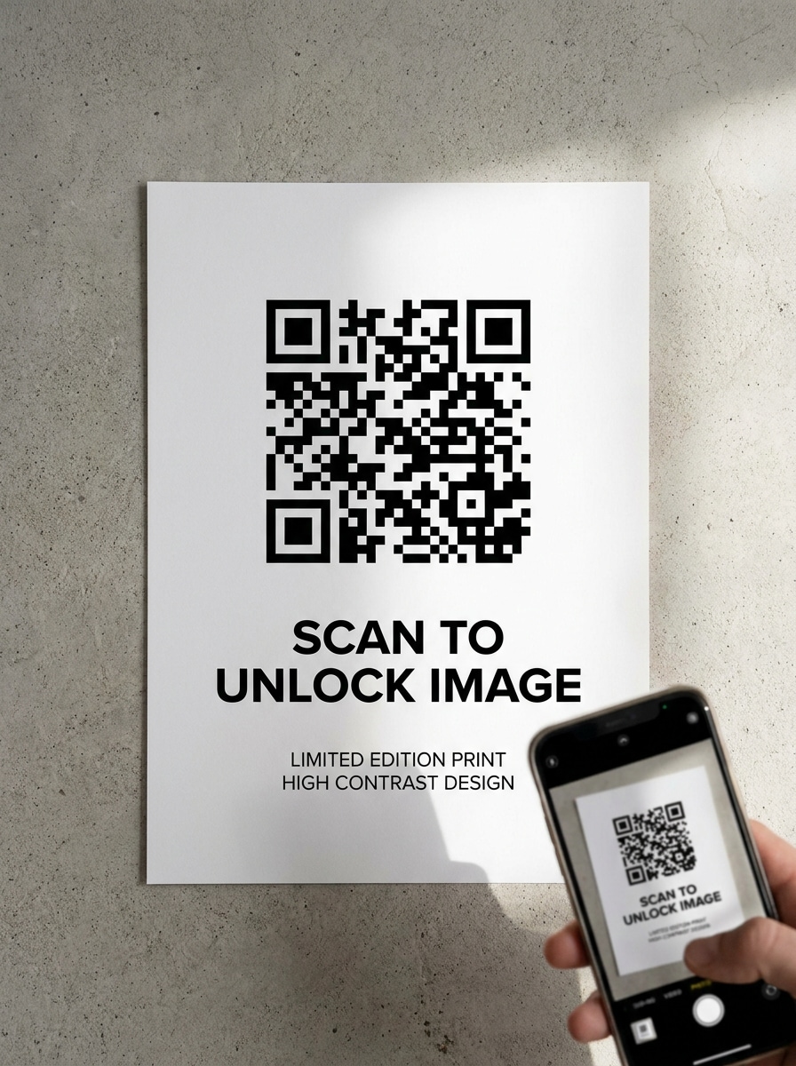 Print-Ready Flyer QR