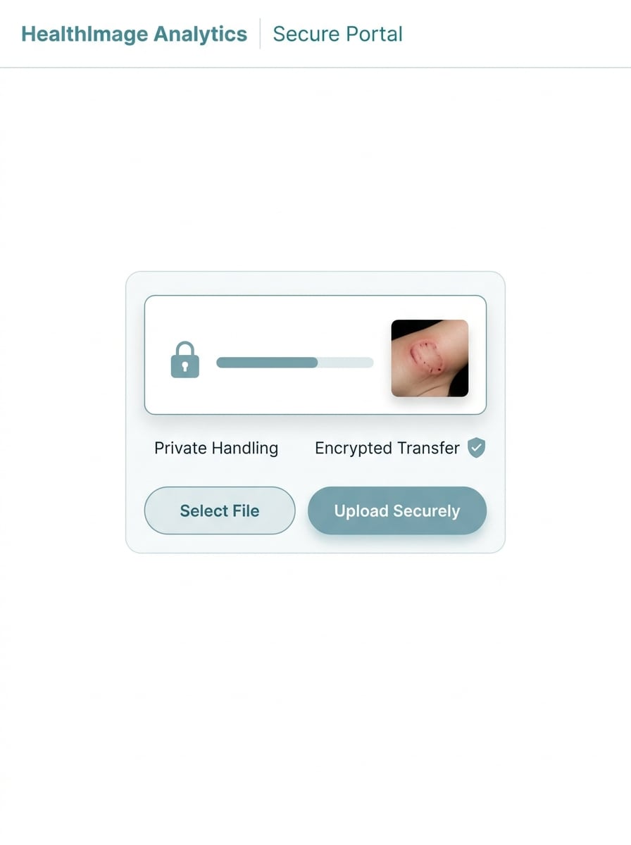 Privacy-Safe Upload Visual