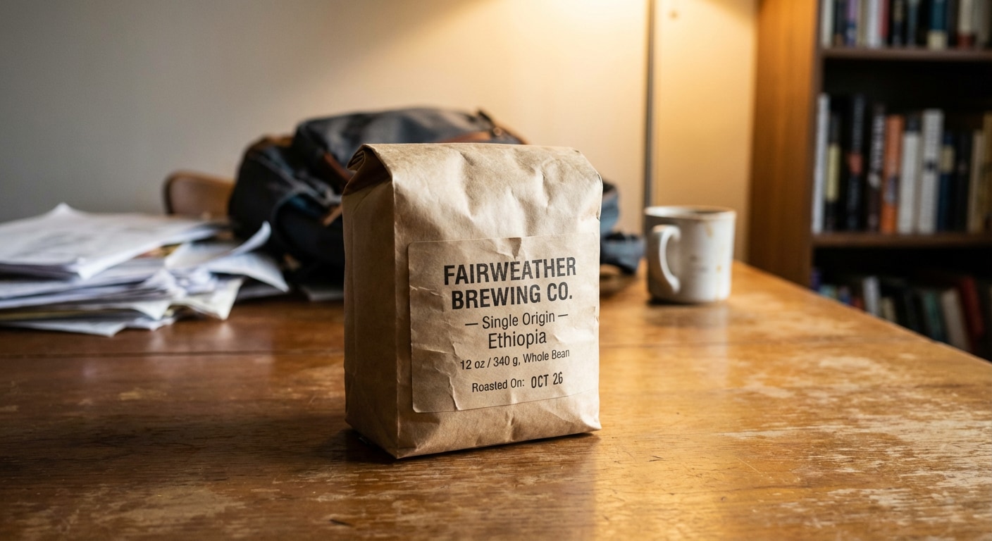 White Studio Product Shot before background change