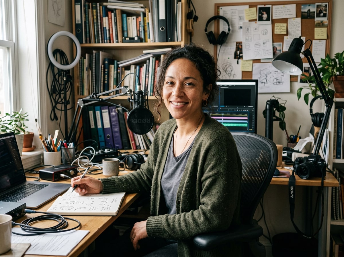 Creator Profile Setup before background change