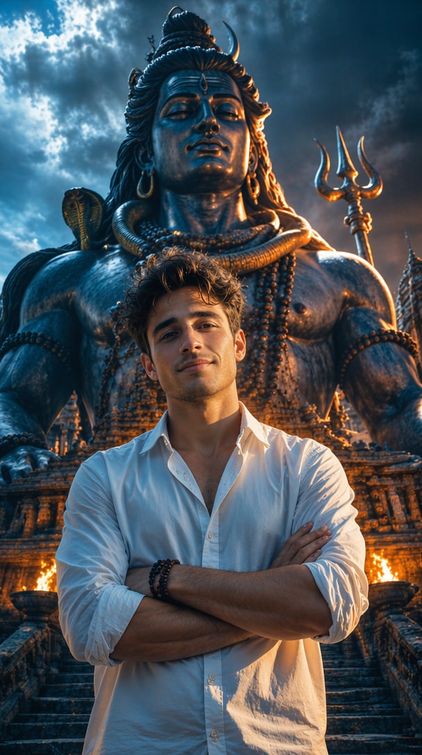 Mahadev Boy Portrait Prompt