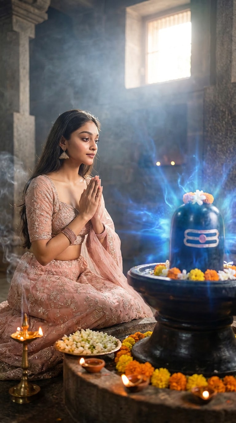 Shivling Worship Prompt