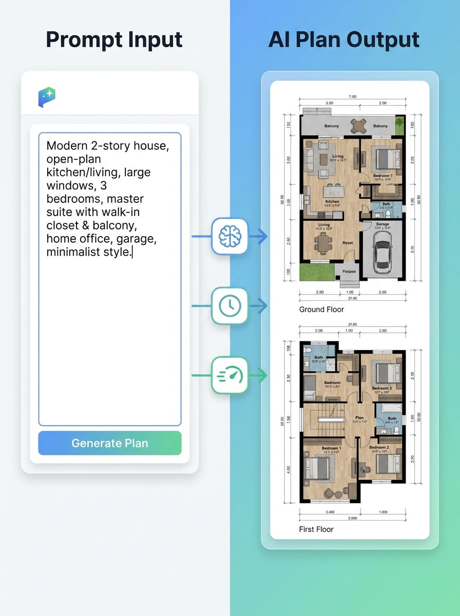 Prompt-to-Plan Transformation