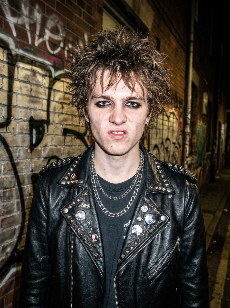 Punk Rockstar Look
