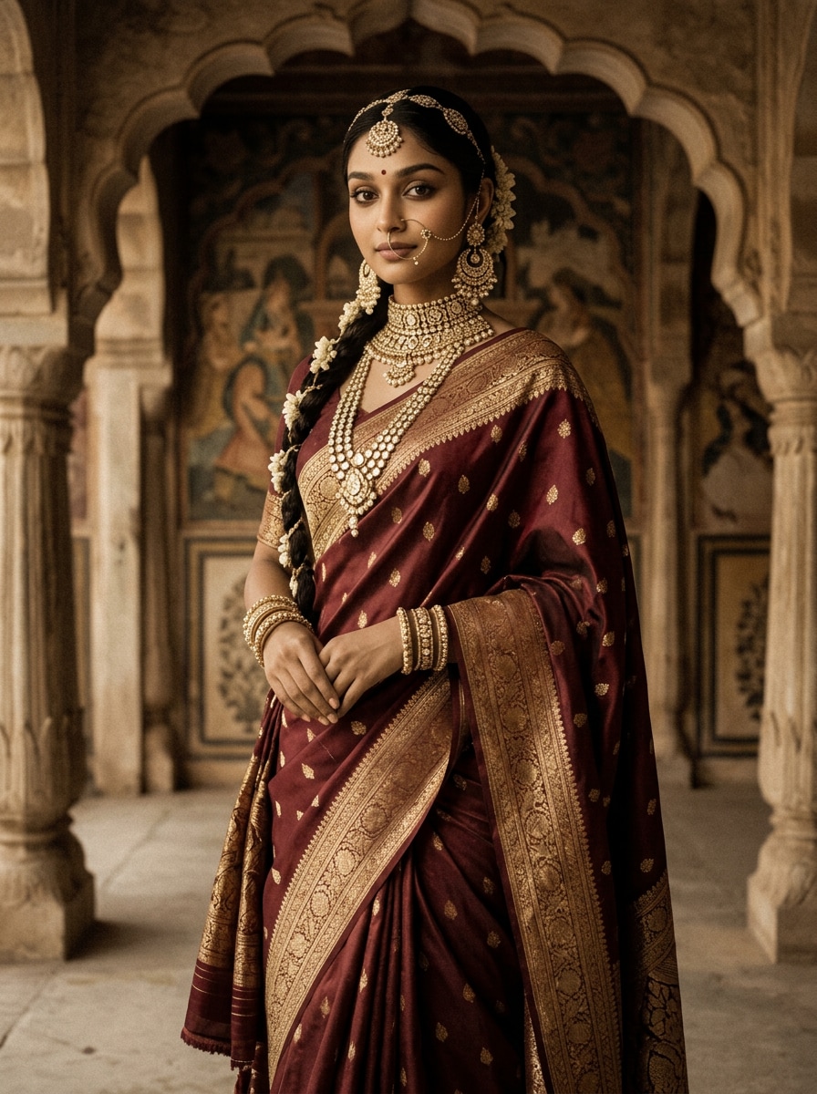 Vintage Rajasthan Film Style Rajasthani Look Prompt for Gemini AI