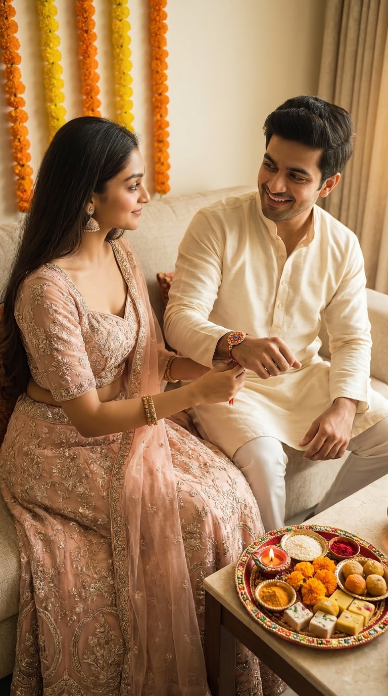 Raksha Bandhan AI Photo Prompt