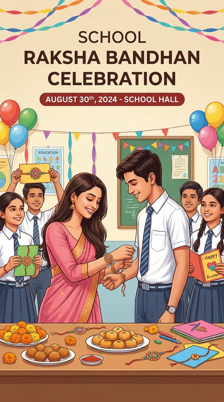 Raksha Bandhan Invitation Card Prompt