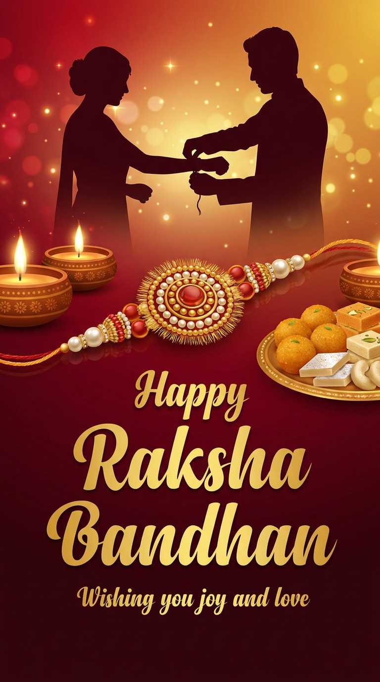 Raksha Bandhan WhatsApp Status AI Prompt