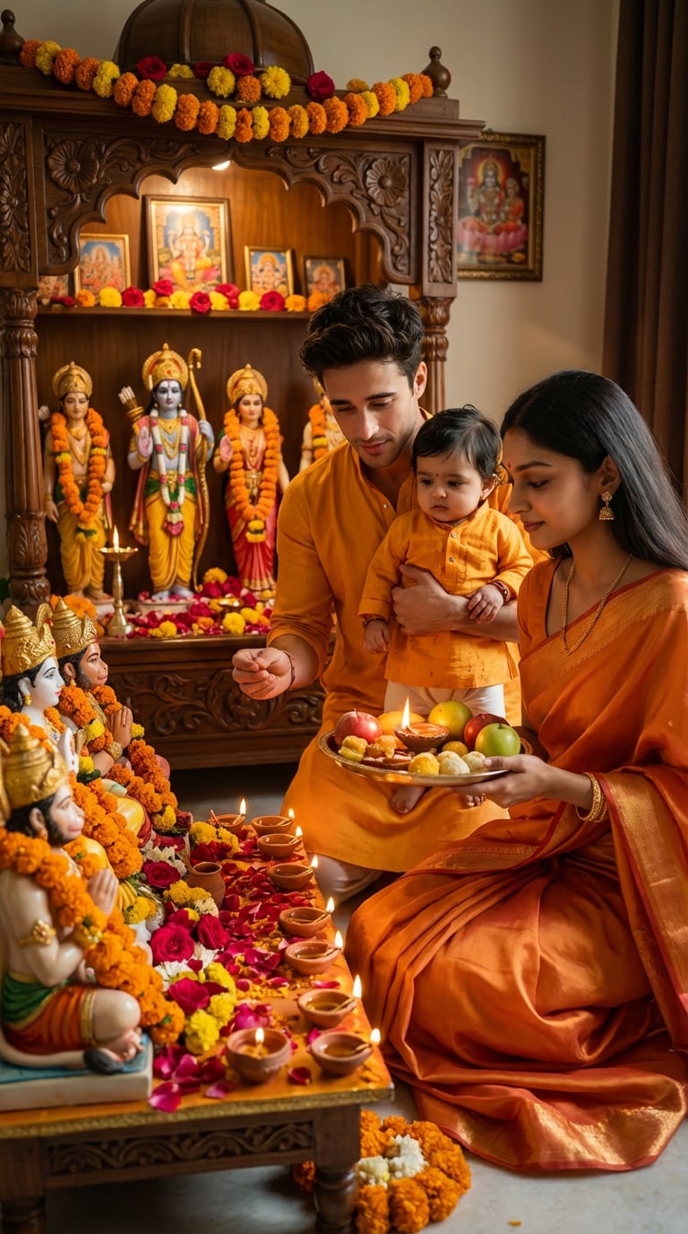 Traditional Family Puja